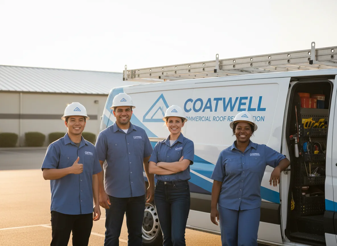 Commercial roof coating company in Branchdale, PA